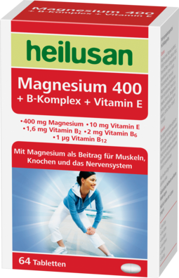 Magnesium 400 + B-Komplex + Vitamin E (60 Tabletten)